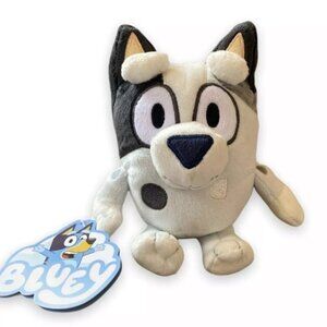 Bluey and Friends Muffin Plush 6.5” Stuffed Animal Dog Puppy NEW Disney Jr